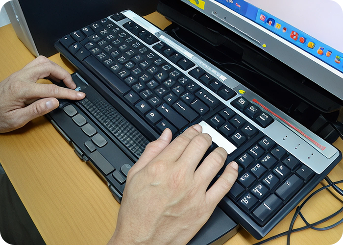 點字顯示器 (Braille Display)